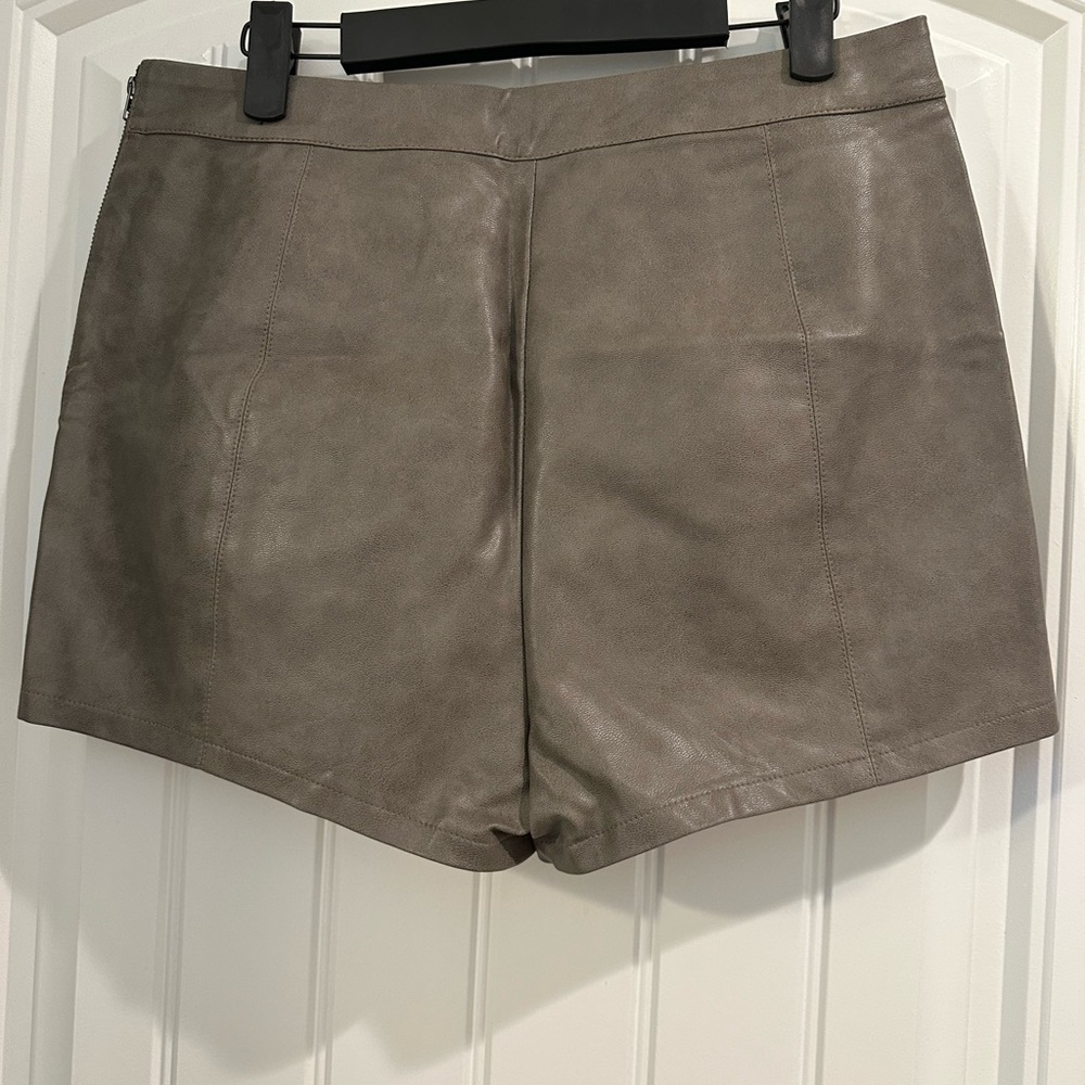 Leather Shorts